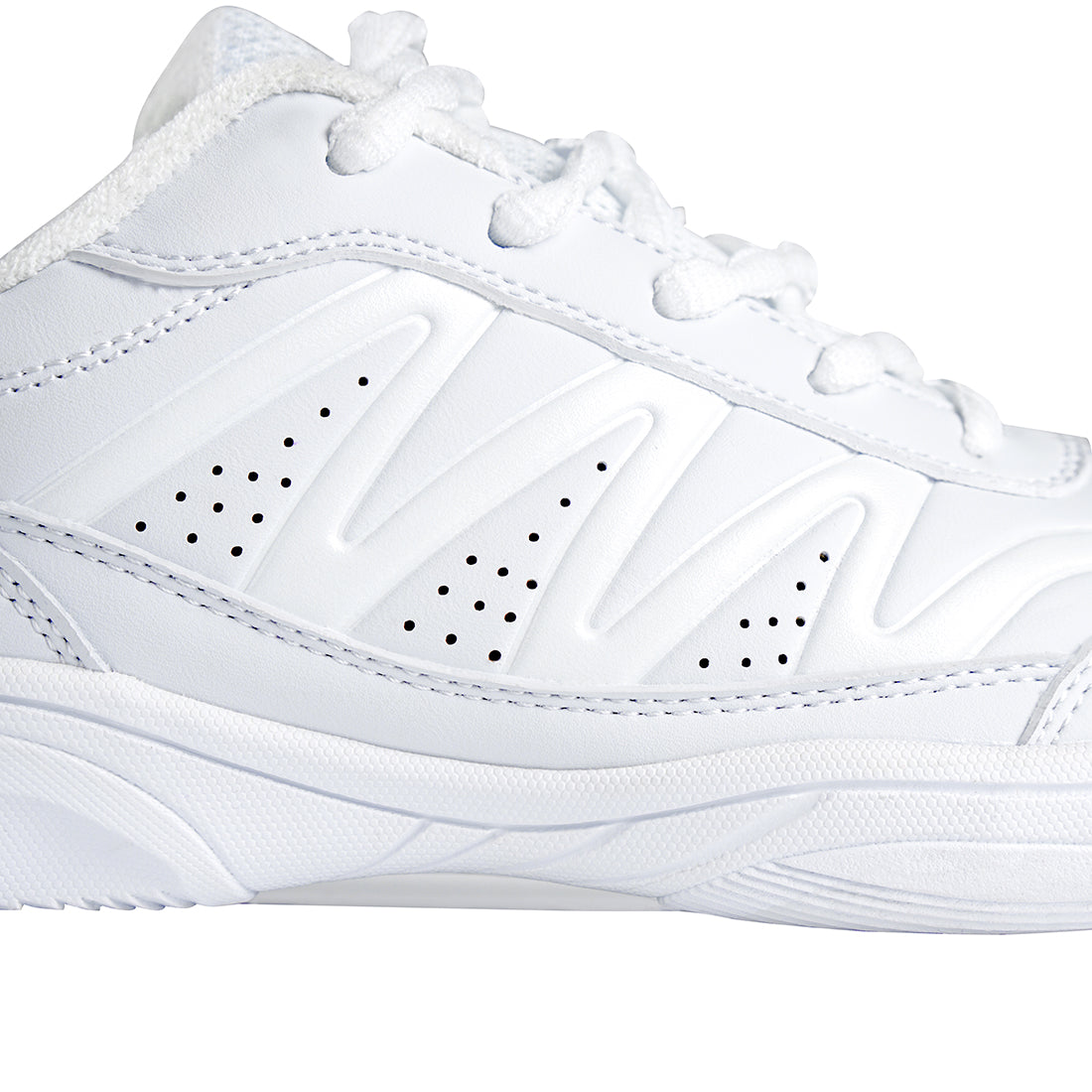 White Cheerleading Shoes - Customizable Retail & Wholesale
